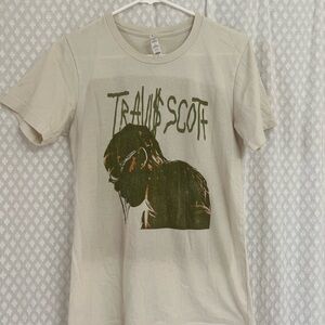 Graphic T-Shirt with Travis Scott Design